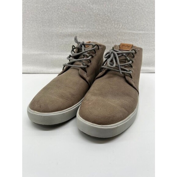 Olukai Men's Nana Hele Wai'apo Mid Top  Shoes Size 8 Tan NWOB - Picture 2 of 7